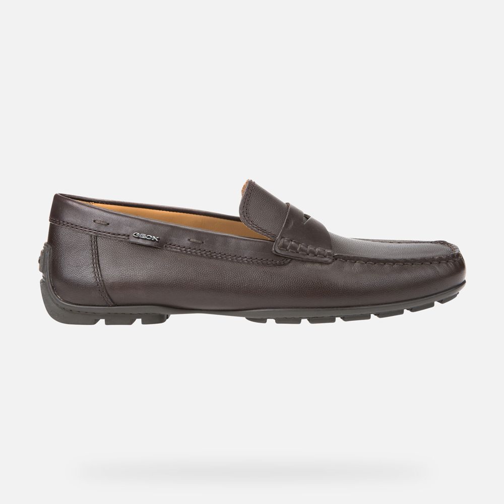 Mocassin Geox Moner 2Fit - Marron - Homme 174392-HYE